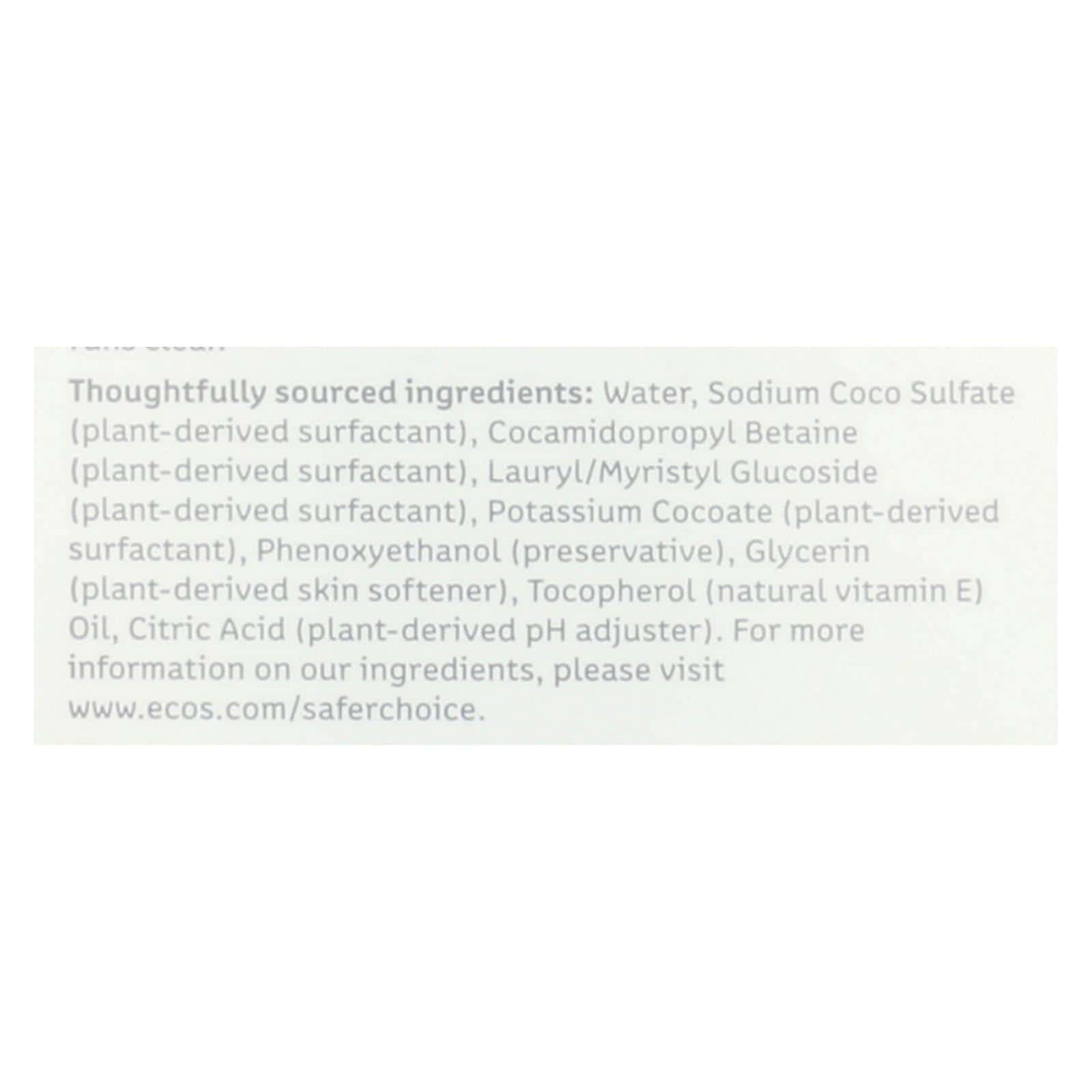 ECOS - Hypoallergenic Conditioning Pet Shampoo - Fragrance Free - 17 fl oz.